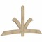 Ekena Millwork Davenport Rough Sawn Timber Gable Bracket, Douglas Fir, 96"W x 48"H x 2"D x 6"F, 12/12 Pitch GBW096X48X0206DAV00RDF - alternate 5